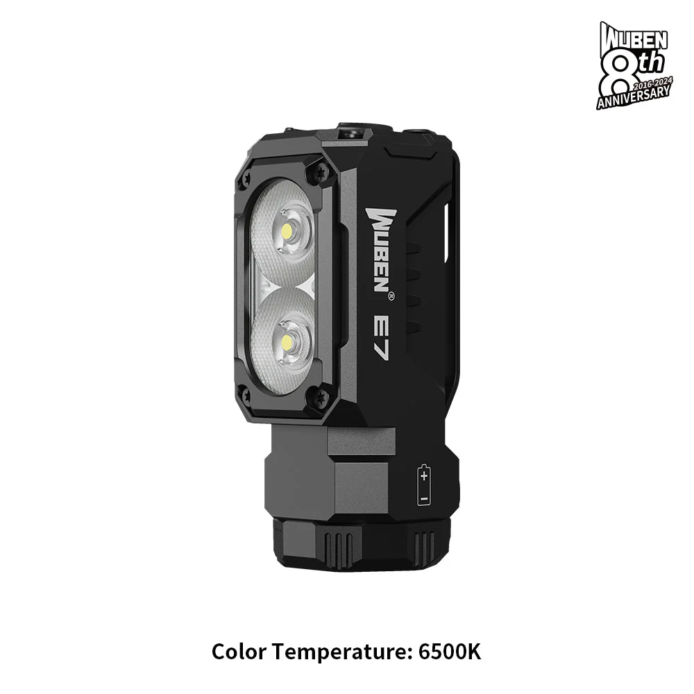 E7 Multi-functional EDC Flashlight 1800 Lumens - Image 36