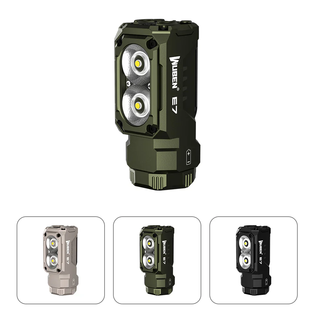 E7 Multi-functional EDC Flashlight 1800 Lumens - Image 46