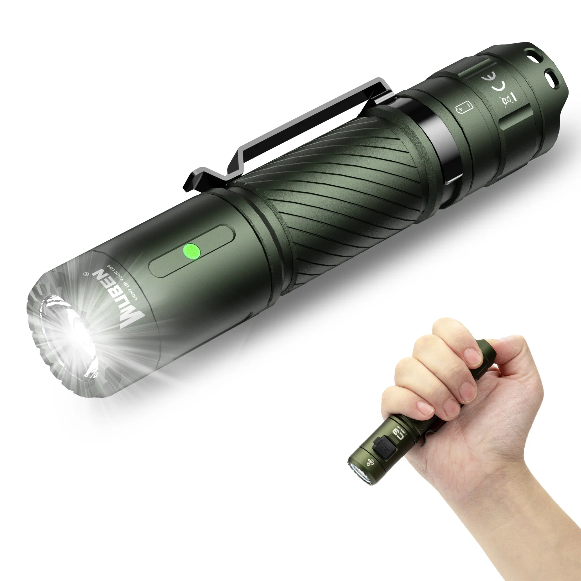 C3 1200 Lumen Compact Flashlight - Image 3
