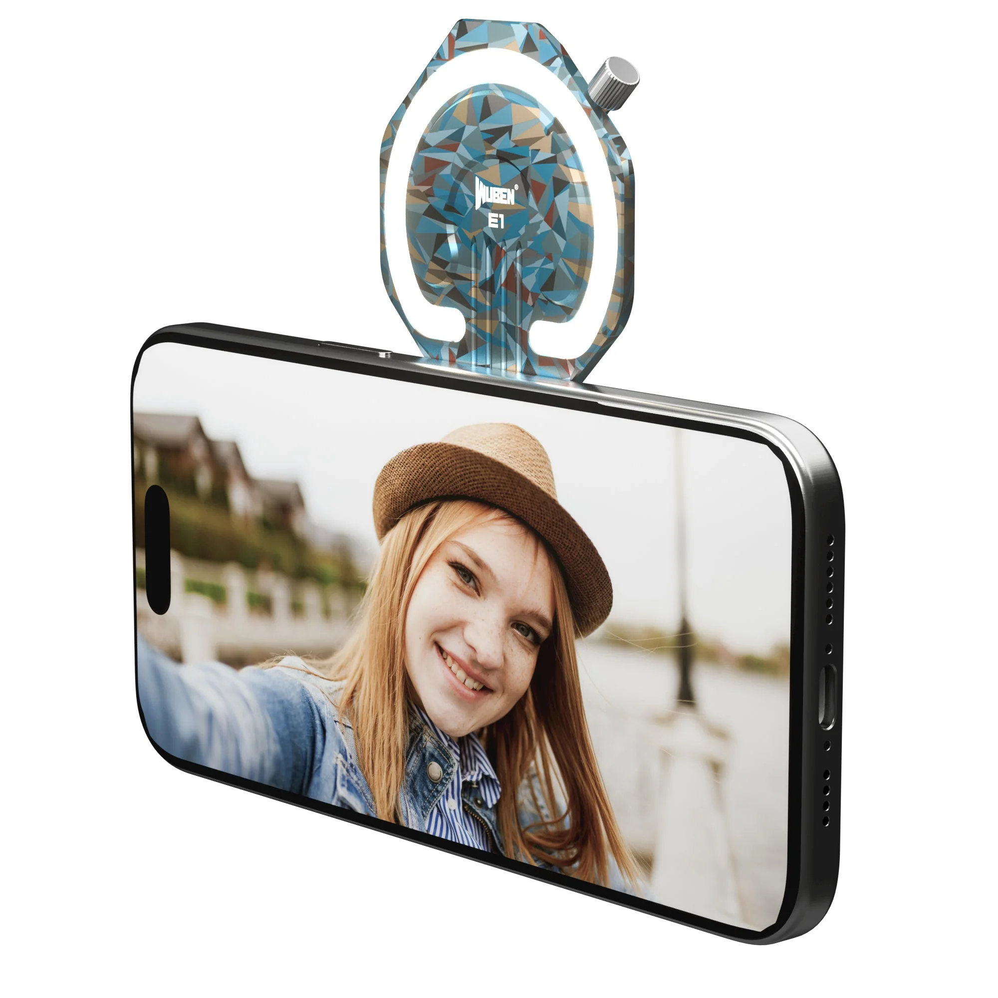 WUBEN E1 EDC Rechargeable Selfie Light Portable Ring Light - Image 42