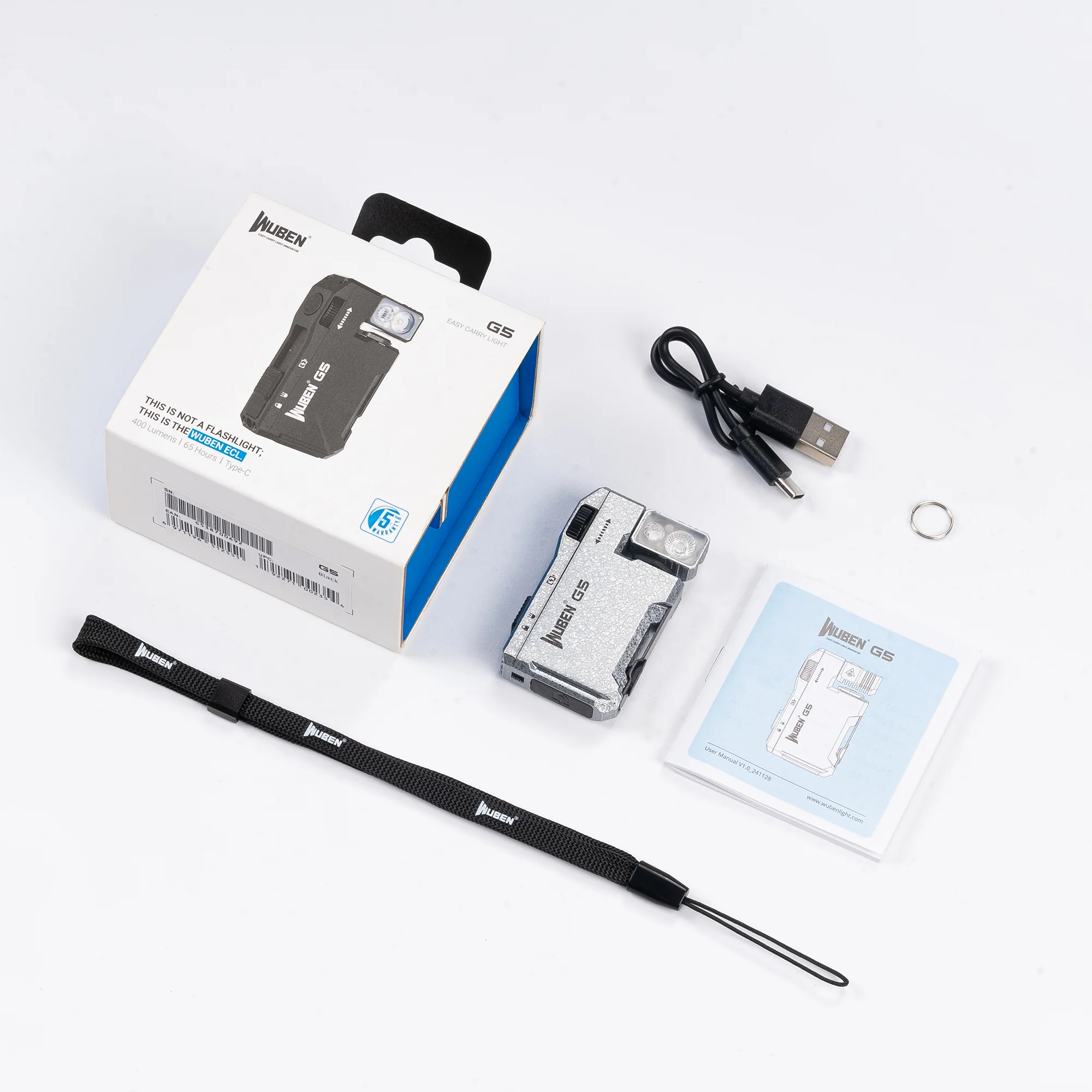 Wuben G5 ECL Flashlight Ice Crack Version - Image 10