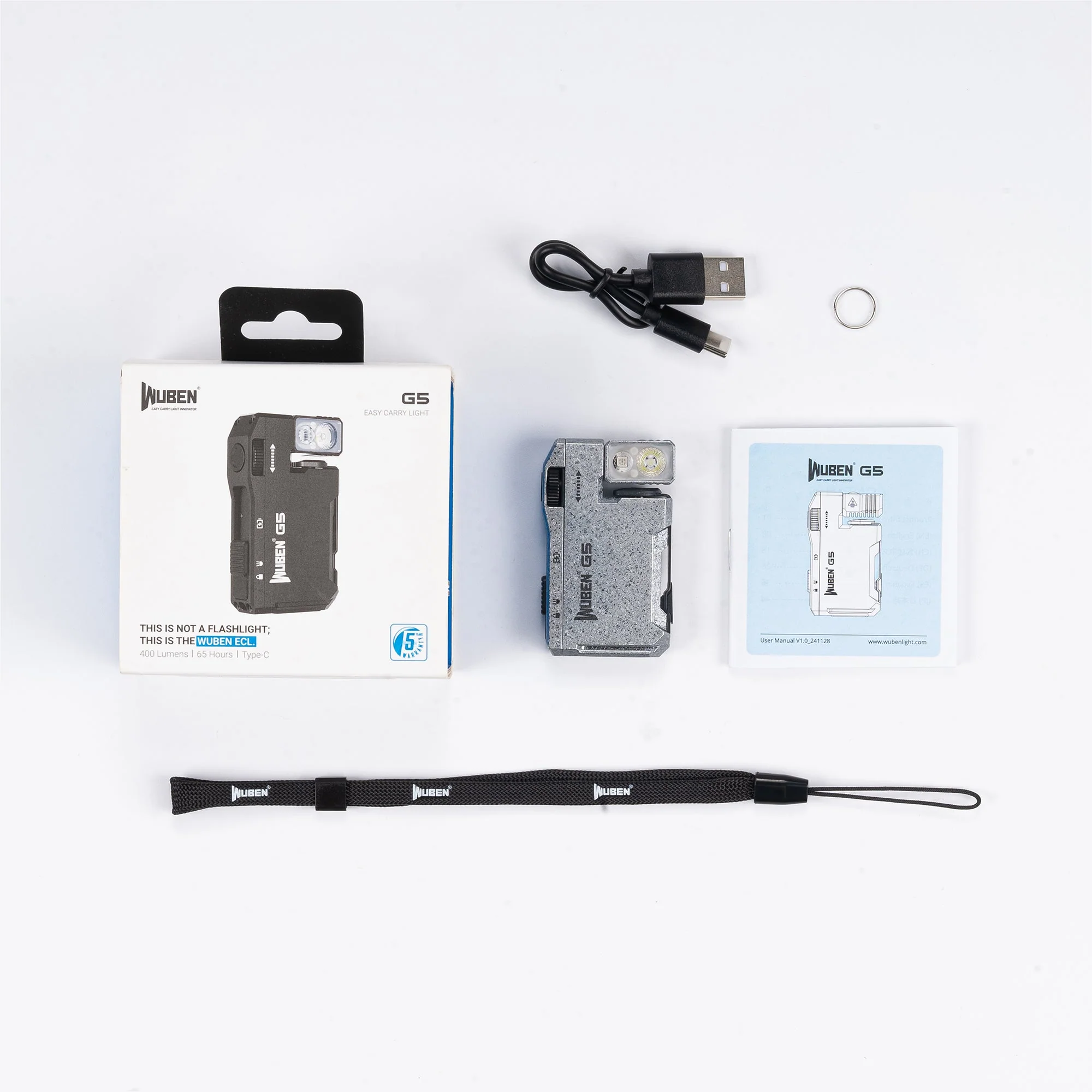 WUBEN G5(bundle) edc light 400 lumens - Image 26
