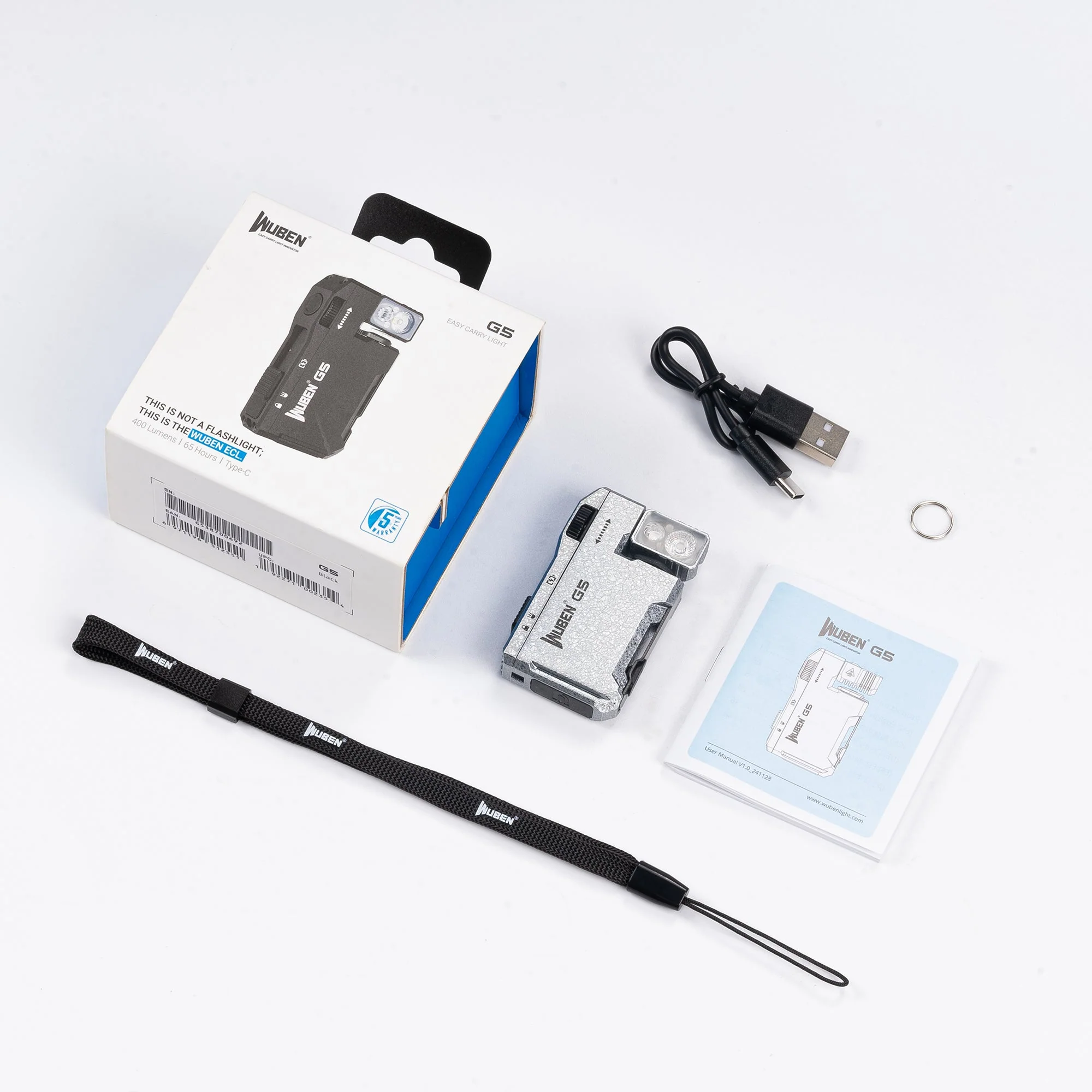 WUBEN G5(bundle) edc light 400 lumens - Image 27