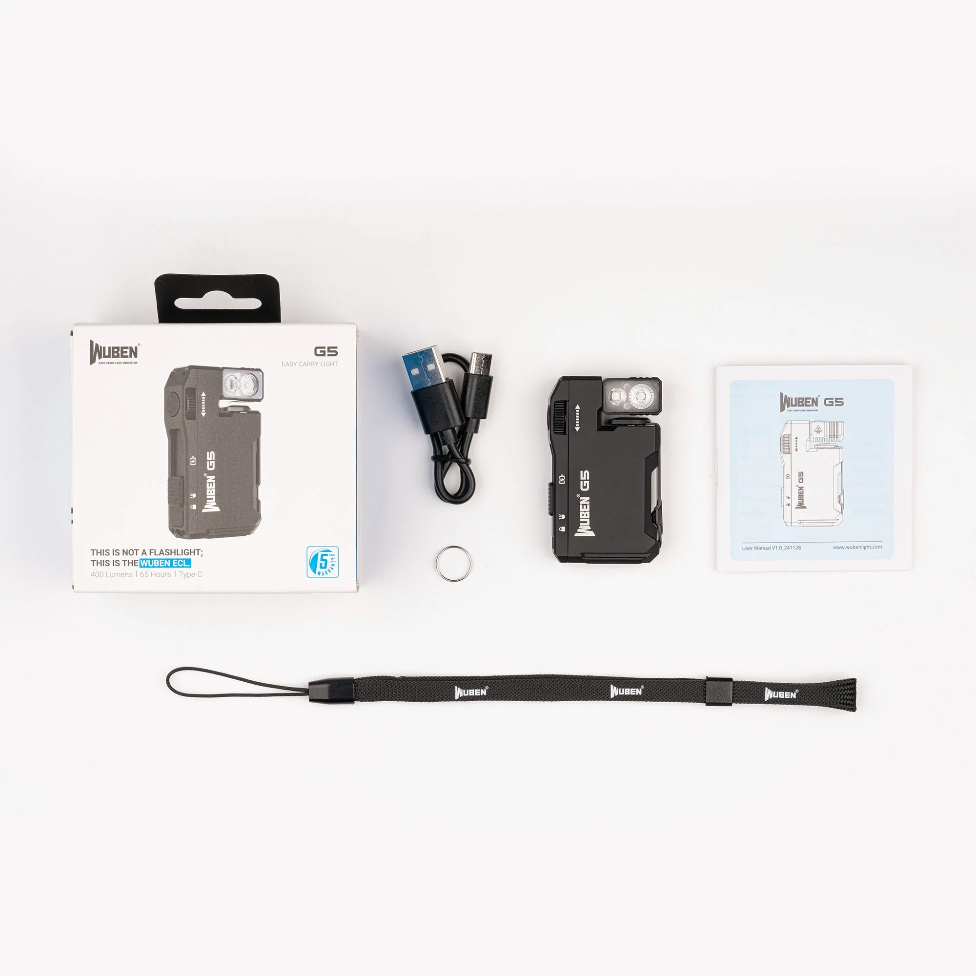 WUBEN G5(bundle) edc light 400 lumens - Image 35