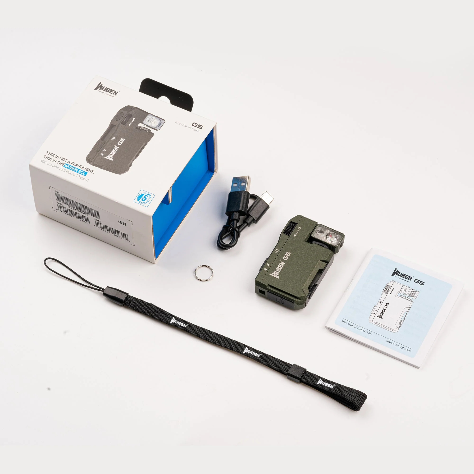 WUBEN G5(bundle) edc light 400 lumens - Image 41
