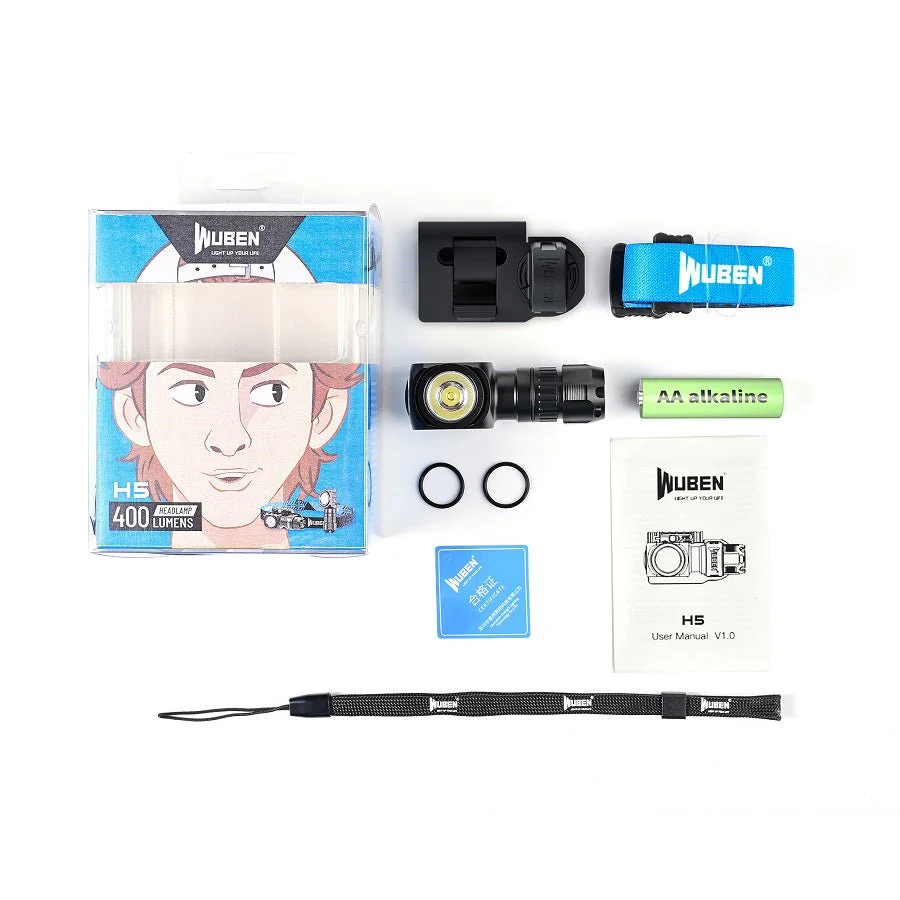 H5 Best Rechargeable LED Hiking Headlamp - Image 4