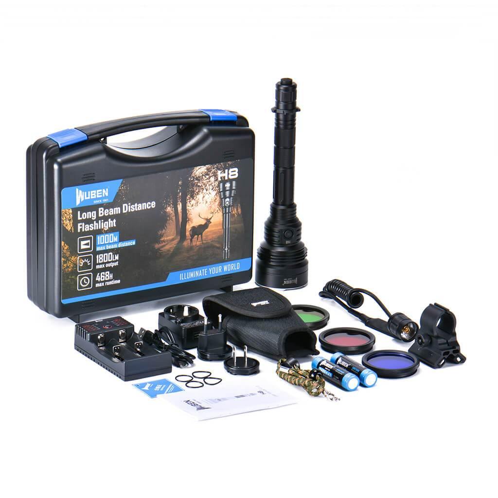 H8 Long Beam Distance & Range Flashlight - Image 3