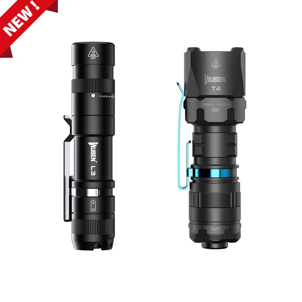 Wuben L3 Fast Charging Bright Flashlight - Image 10