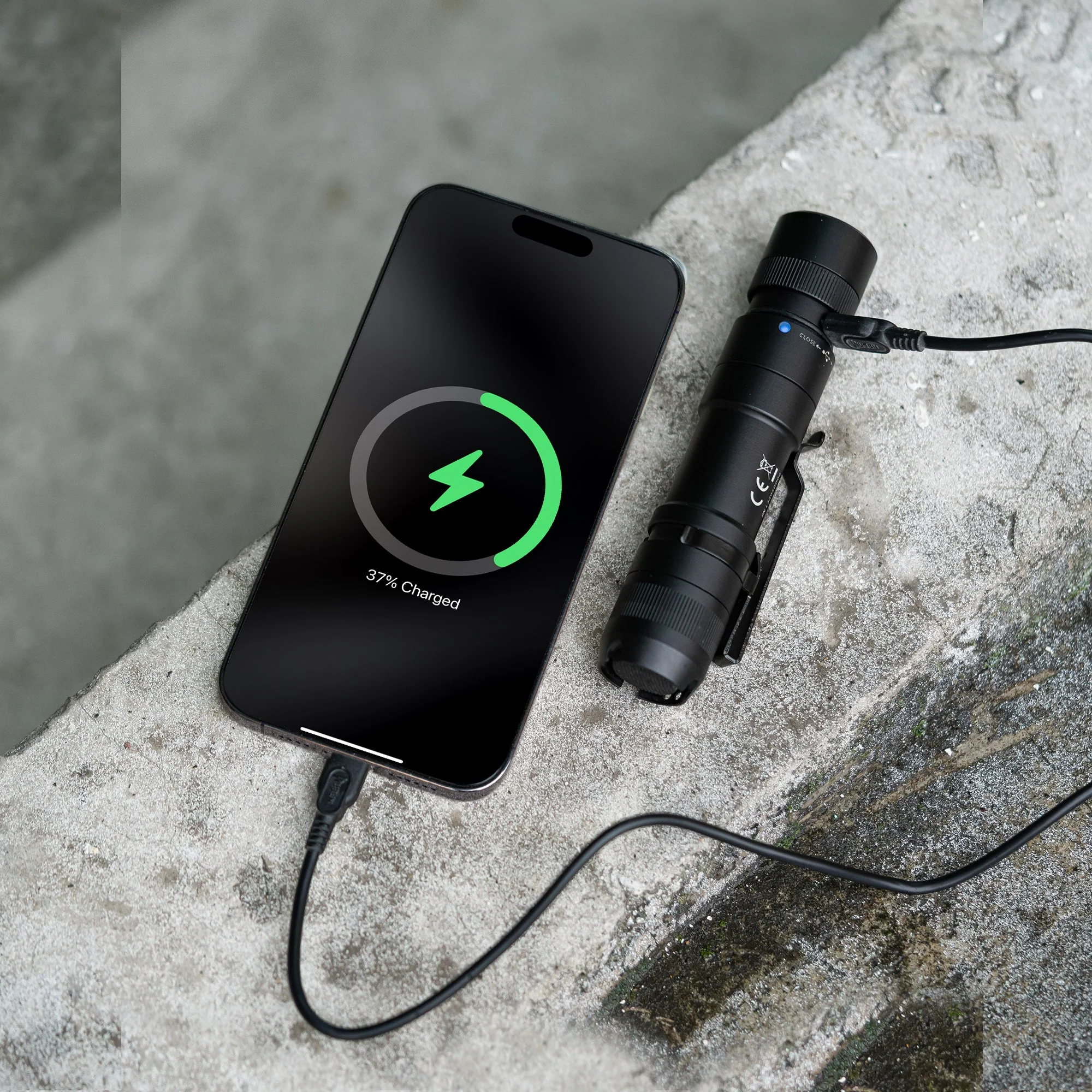 Wuben L3 Fast Charging Bright Flashlight - Image 4