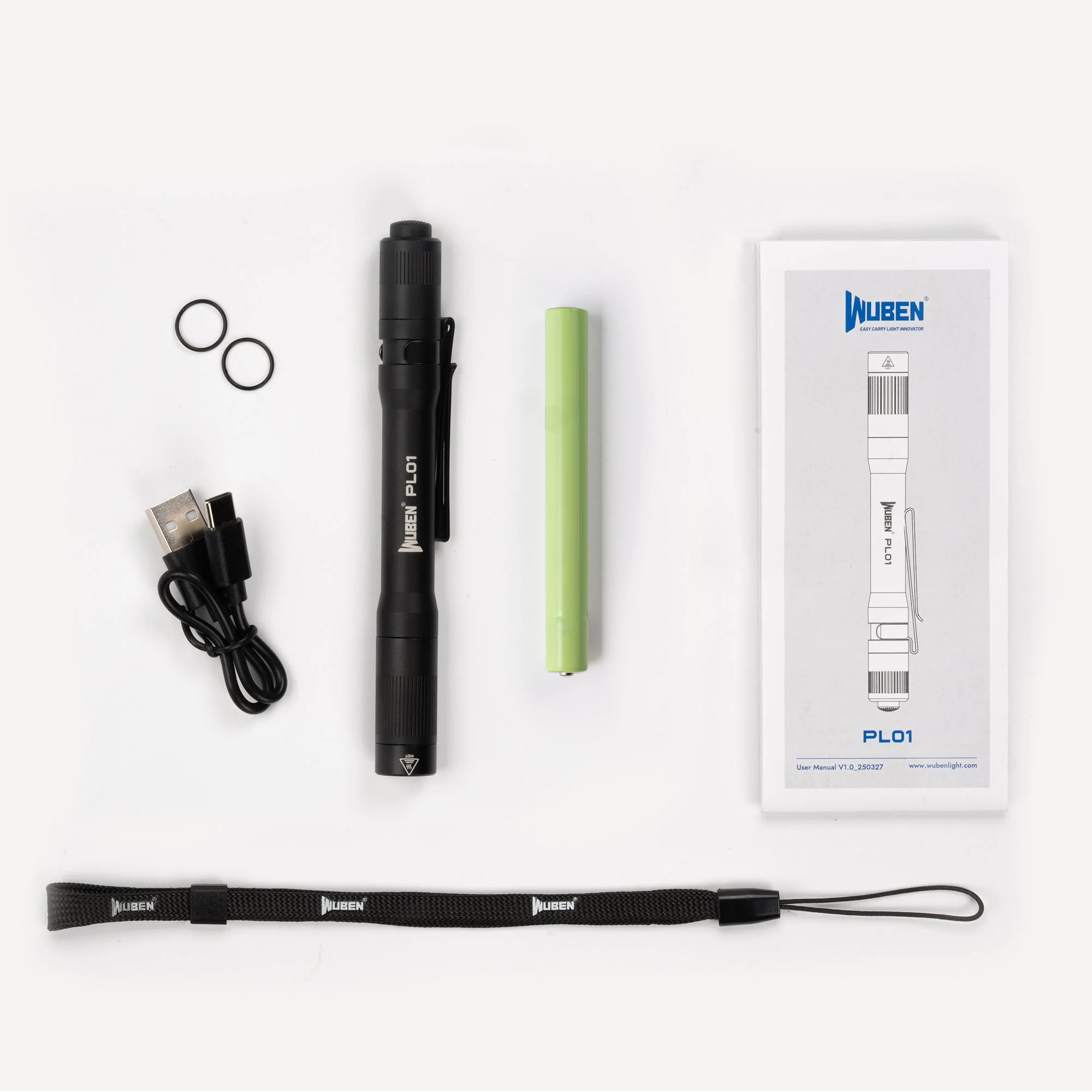WUBEN PL01 Featherlight High-Lumen Penlight - Image 8