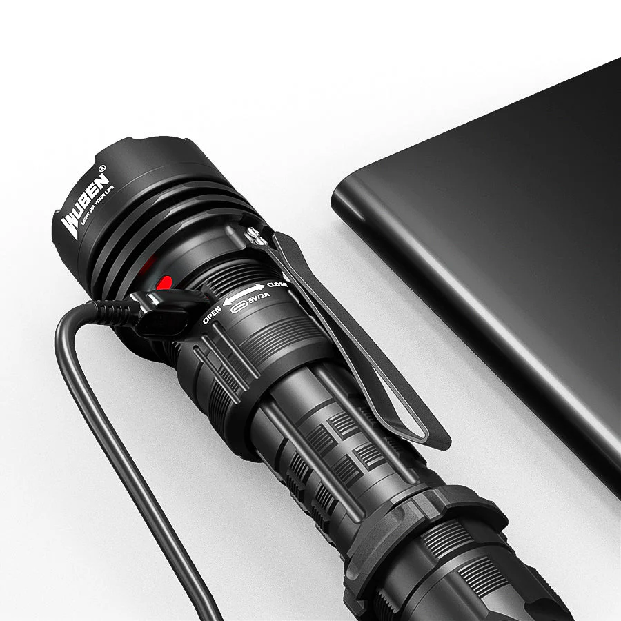 T1 Best Tactical Flashlight - 2000 Lumens - Image 9