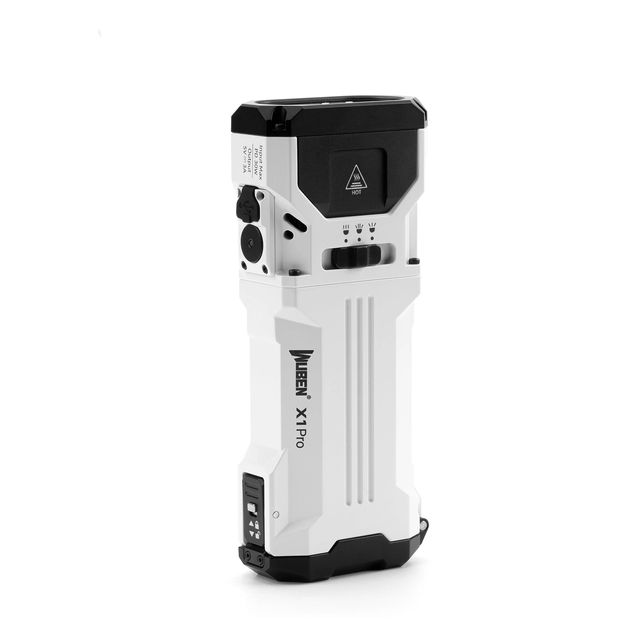 Wuben X1Pro 12300 Lumens Rechargeable Power Bank EDC Flashlight - Image 7