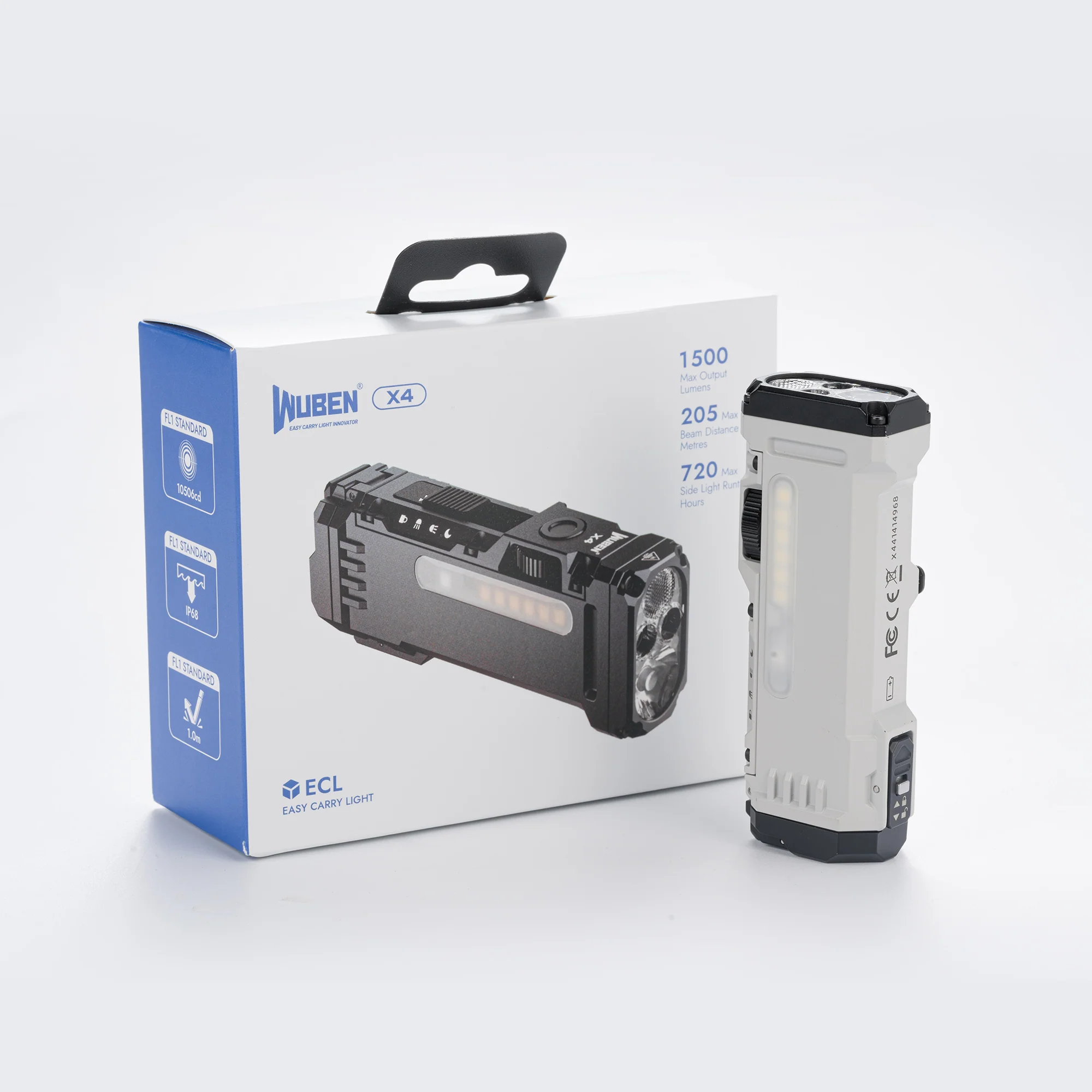 Wuben X4 Compact Multi-Function 1500 Lumen Flashlight - Image 29